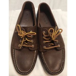 Eastland Tan/Brown Falmouth Camp Moc Boat Shoe